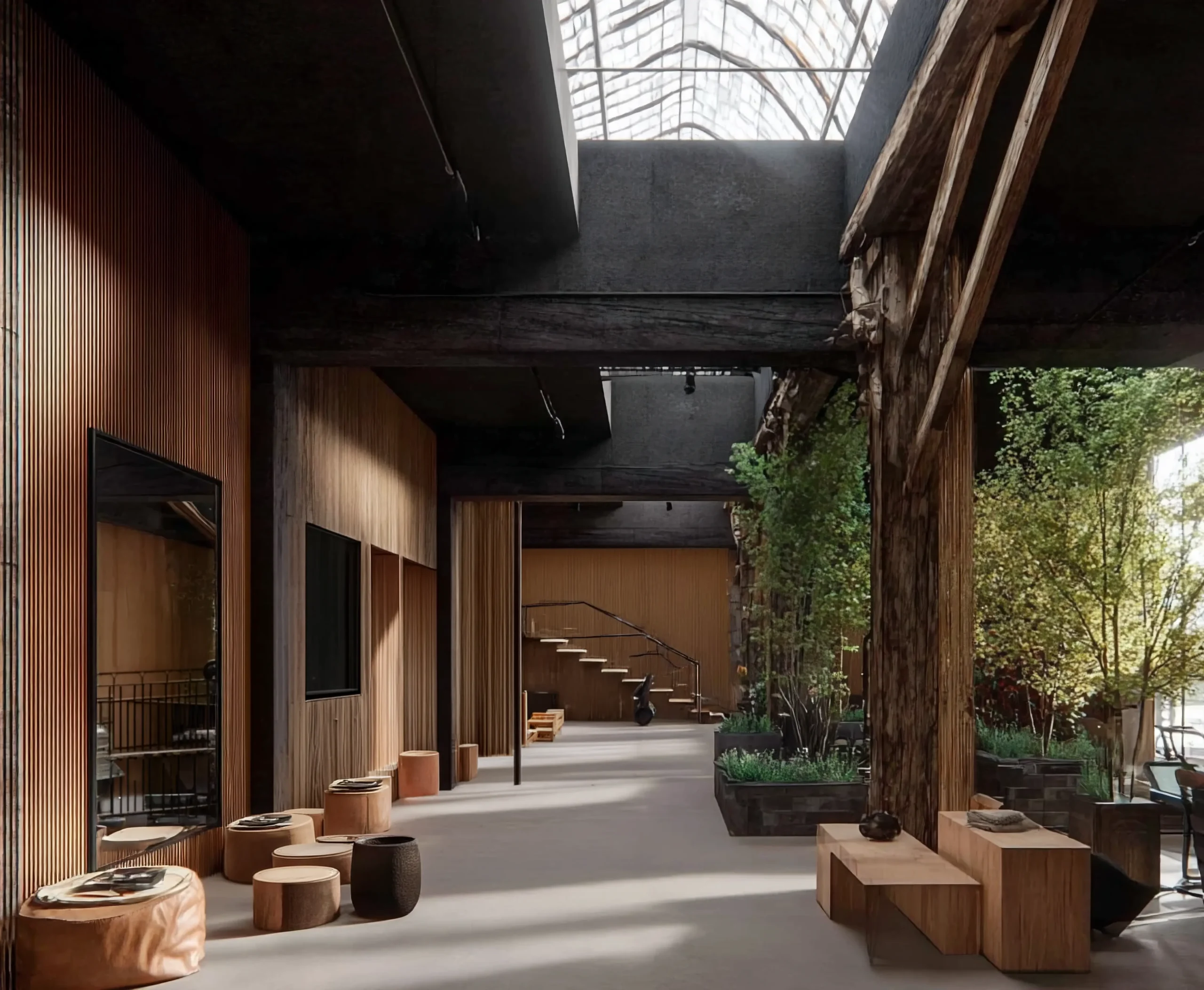 Biophilic Wellness Space
