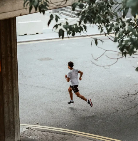 Person enjoying a peaceful morning walk for emotional health and flexibility" "Modern recumbent bike supporting low-impact exercise for all fitness levels